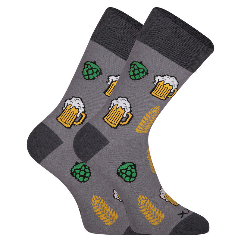 Ponožky VoXX sivé (PiVoXx - Vzor D) 62217559