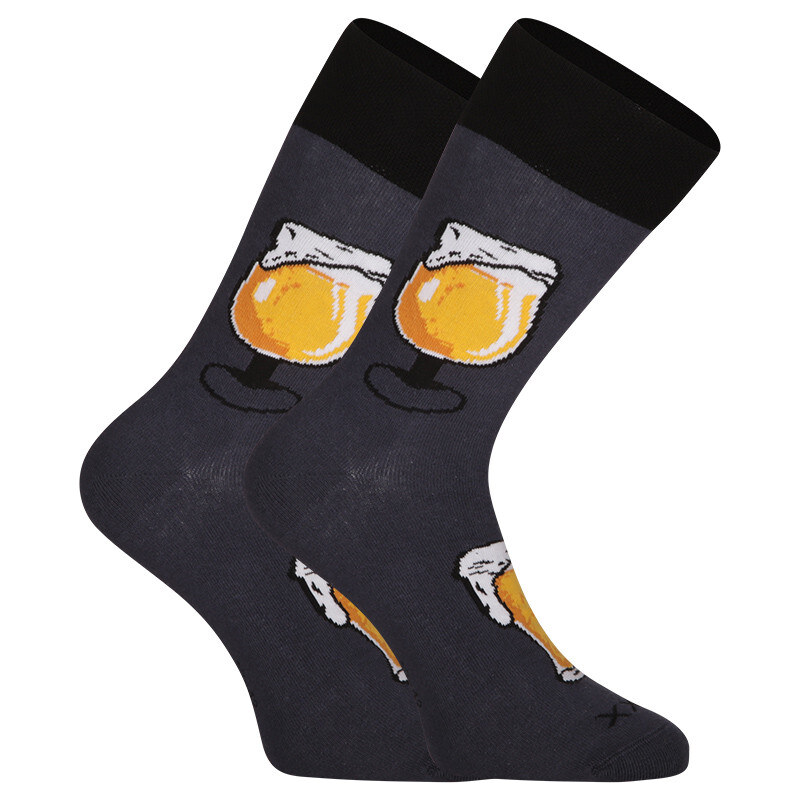 Ponožky VoXX sivé (PiVoXx - Vzor B) 61756981