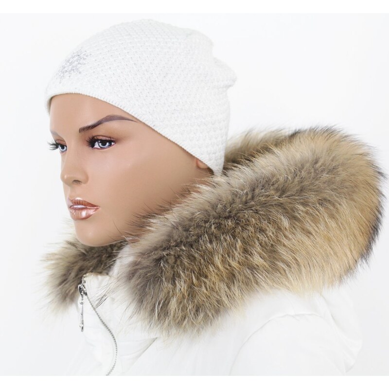 Sikora Kožušinový lem na kapucňu - golier medvedíkovec 132/2 (70 cm) 62719045