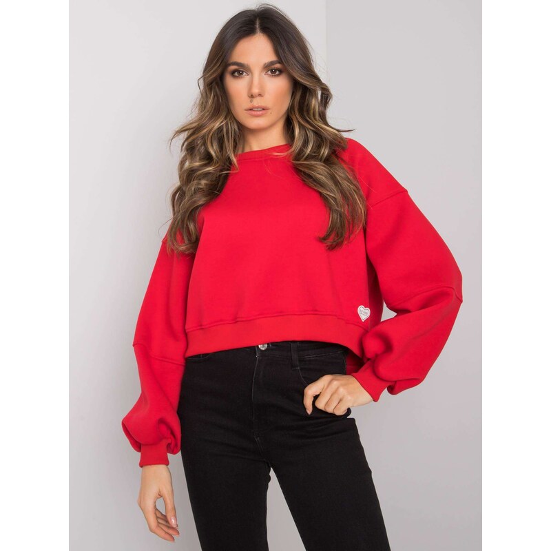 RUE PARIS Sweatshirt-RV-BL-7334.69-red 64787227