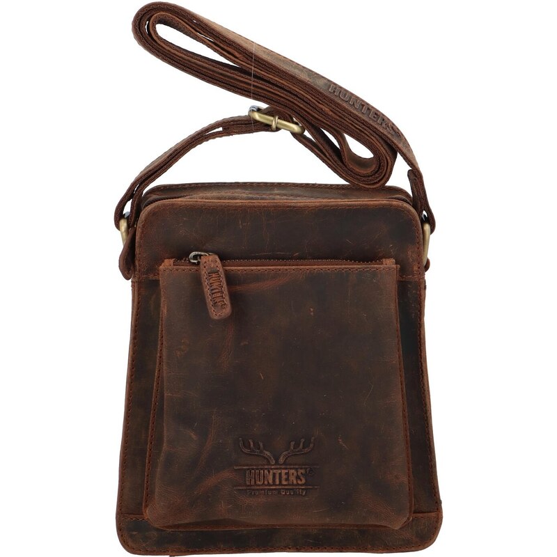 Prémiová kožená pánska taška Hunters Peter 64831008