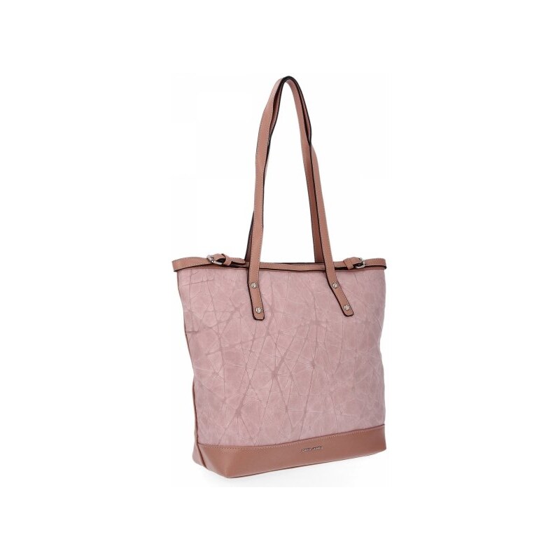 Dámska kabelka shopper bag David Jones púdrová ružová CM6309 29062727