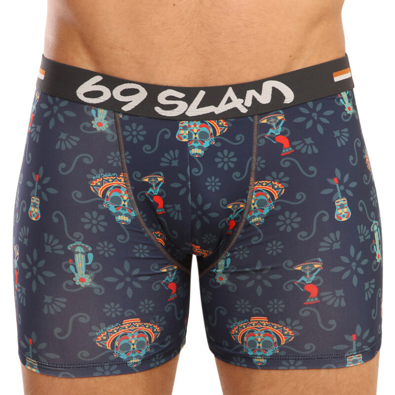 Pánske boxerky 69SLAM fit day of the dead (MBYDOF-PO) 65118215