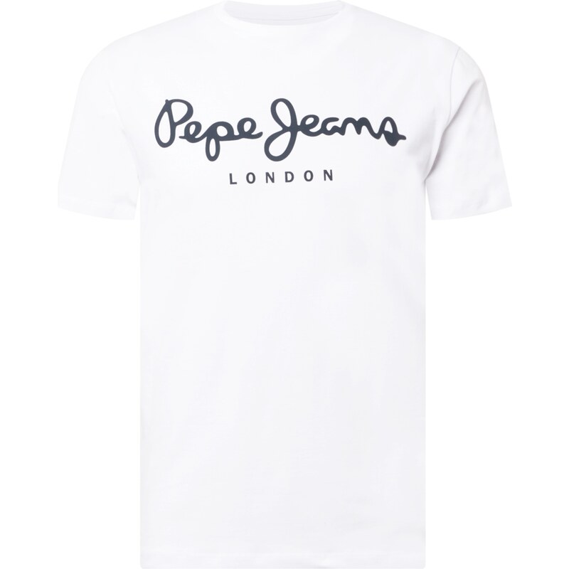 Pepe Jeans Tričko námornícka modrá / biela 29069805