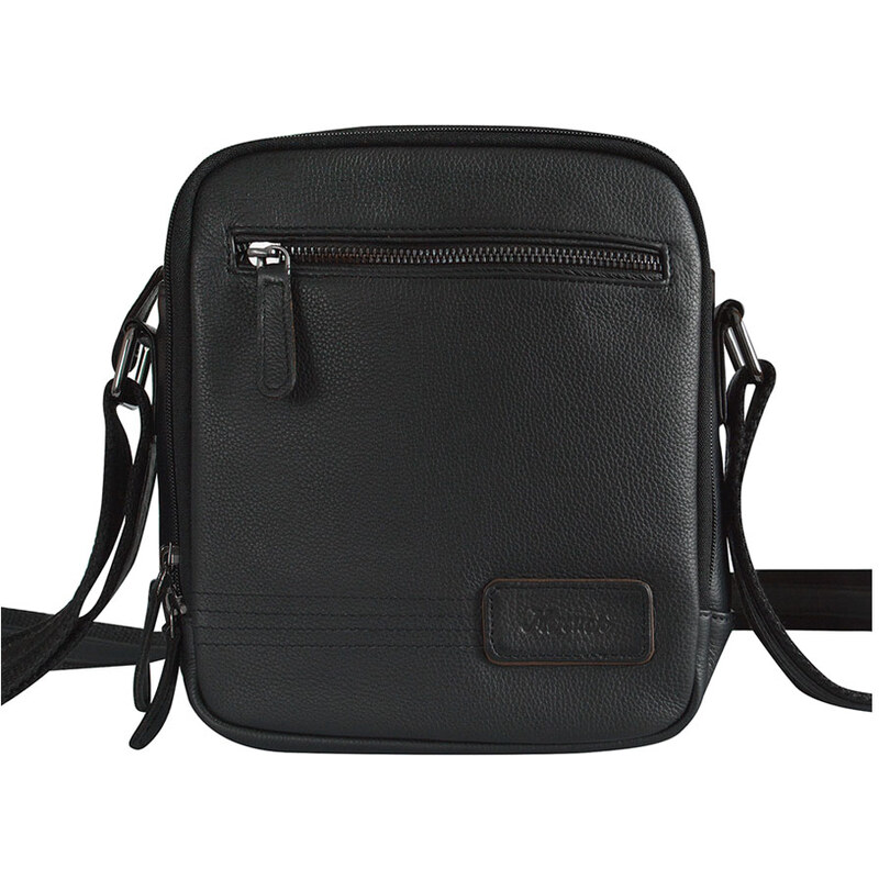 Čierna pánska kožená taška Mercucio L250854 29067518