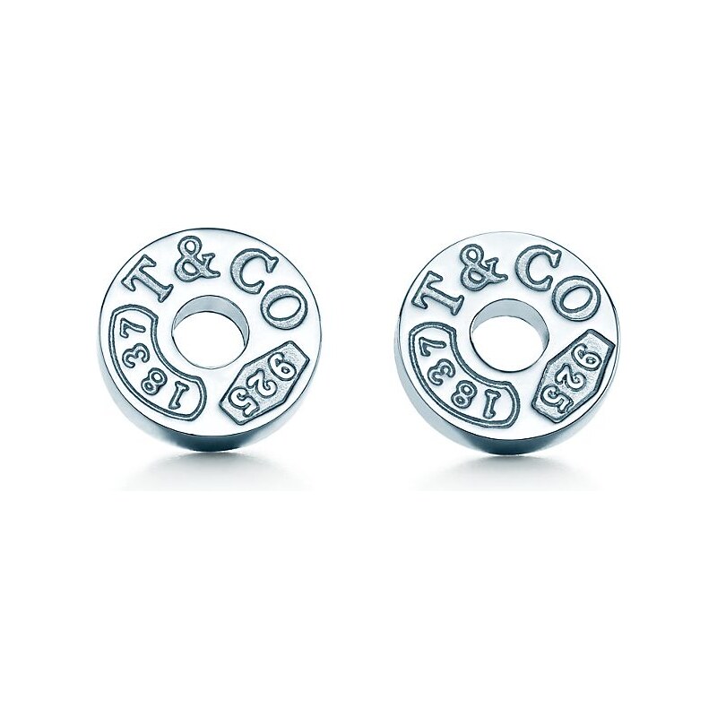Tiffany & Co. Luxusné strieborné kruhové náušnice 19710424 + 66593780