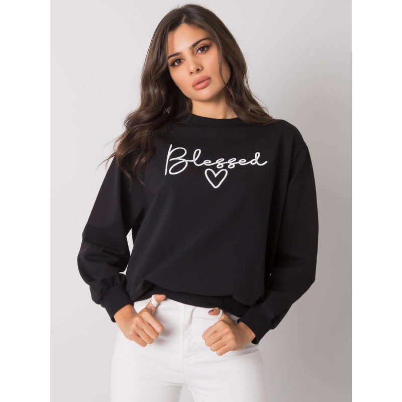 RUE PARIS Sweatshirt-RV-BL-7212.23P-black 64791961