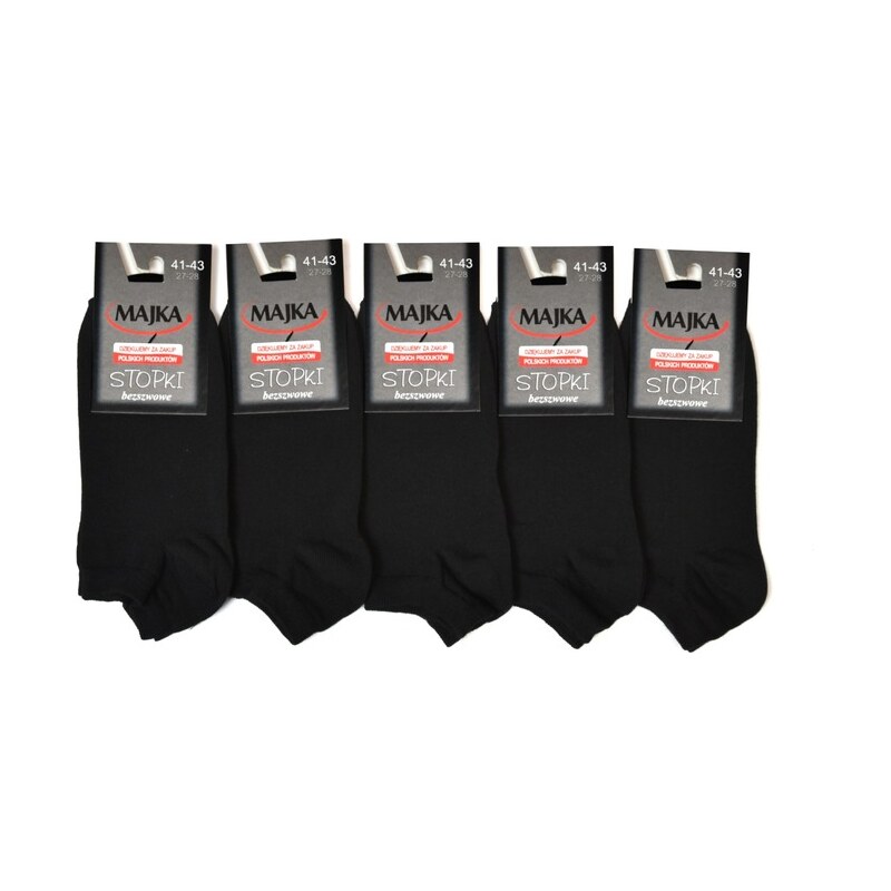 MAJKA Hladké pánske ponožky - komplet 5 párov 58188465
