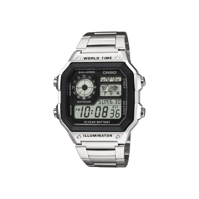 Pánske hodinky CASIO Collection AE 1200WHD-1A / AE-1200WHD-1AVEF