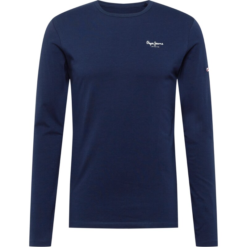 Pepe Jeans Tričko námornícka modrá / biela 63218856
