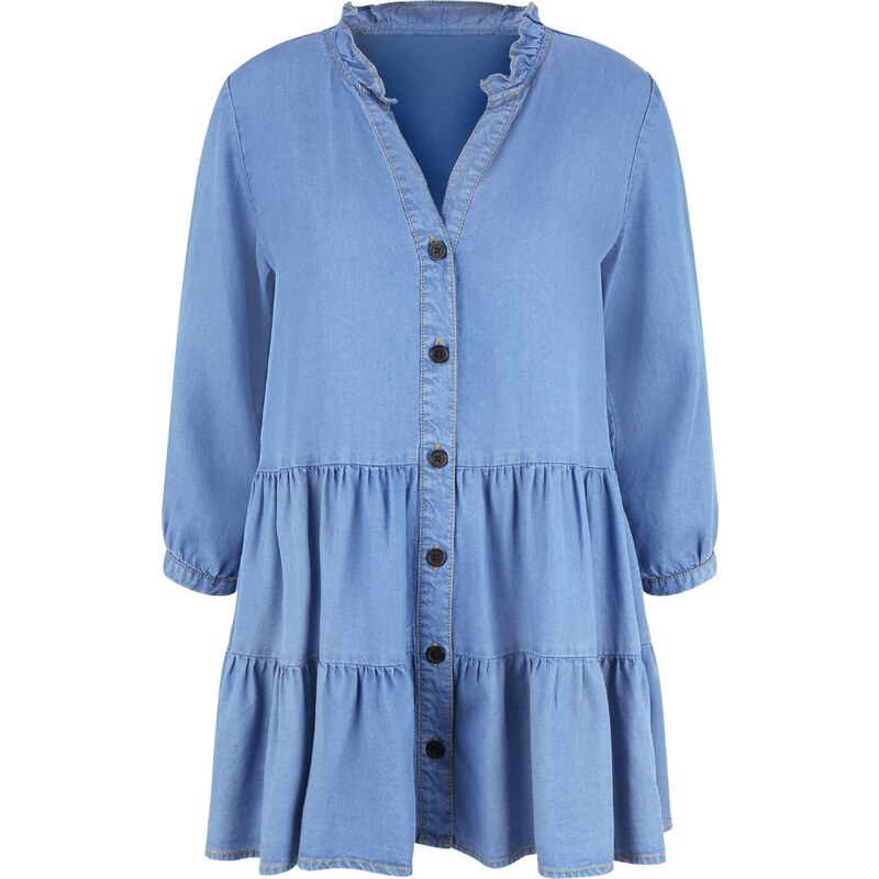 LASCANA Blúzka modrá denim 54227986