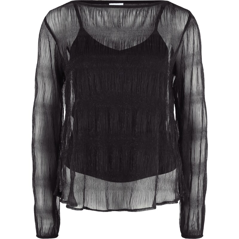 LASCANA Blúzka čierna 54228081