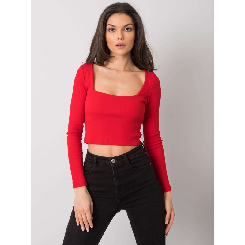 RUE PARIS Blouse-RV-BZ-7314.97-red 64664537