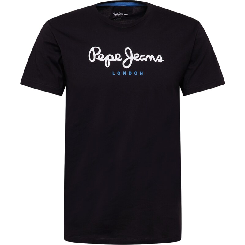 Pepe Jeans Tričko Eggo modrá / čierna / biela 61943228