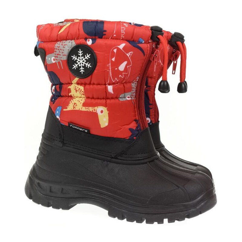 JOHN-C Detské červené snehule DINO 29114468