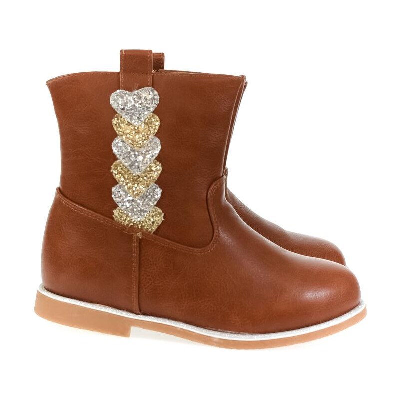 JOHN-C Detské hnedé čižmy PIKO 29114545