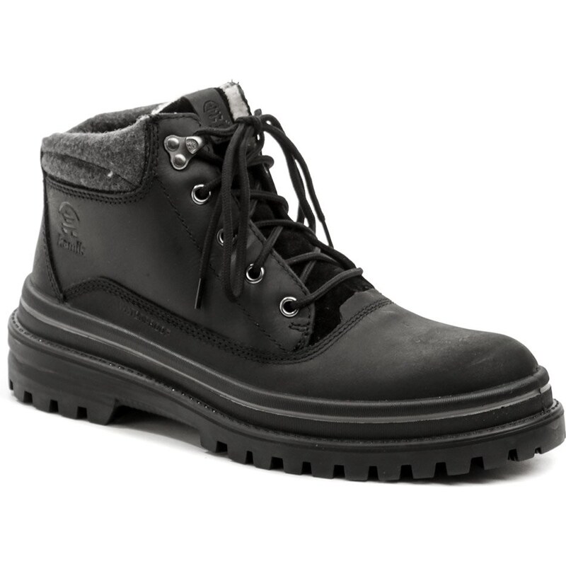 Kamik TYSON MID čierna pánska zimná obuv 29118615