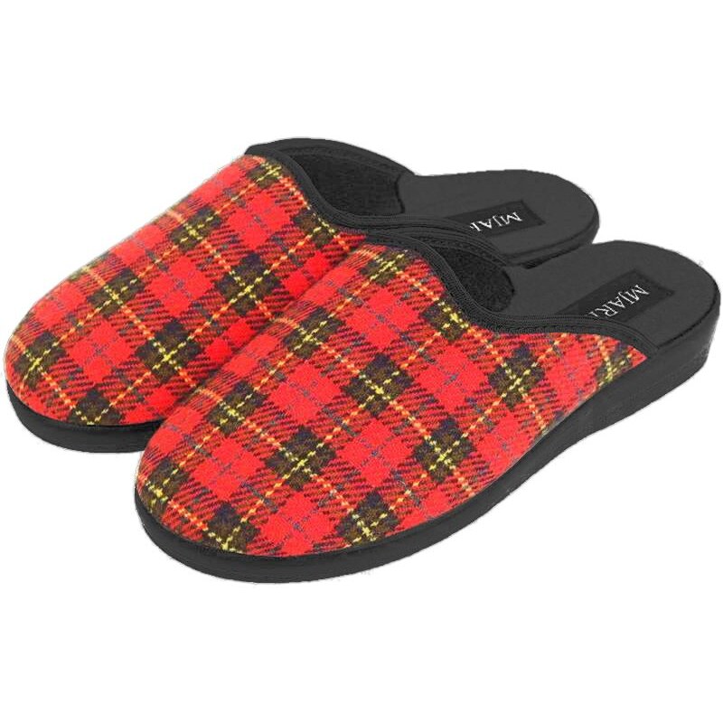 Dámske červené šlapky KARO K52 21976091