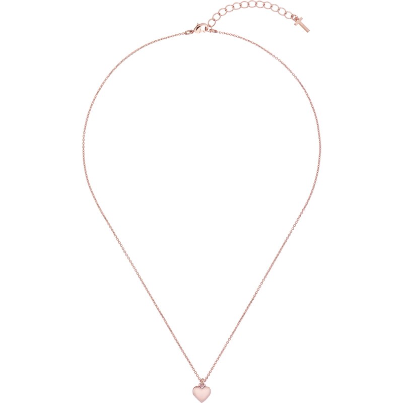Ted Baker Retiazka HARA: TINY HEART PENDANT NECKLACE zlatá / rosé 18121258