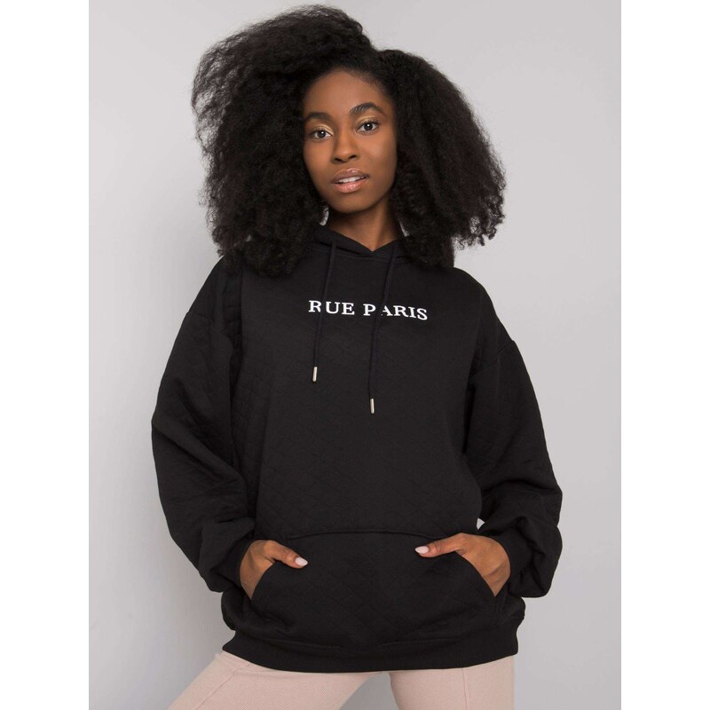 RUE PARIS Sweatshirt-RV-BL-7452.16-black 64787524