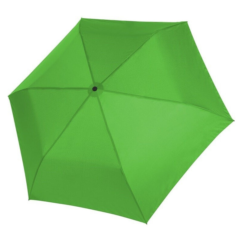 Zelený dámsky aj detský skladací mechanický dáždnik Aline