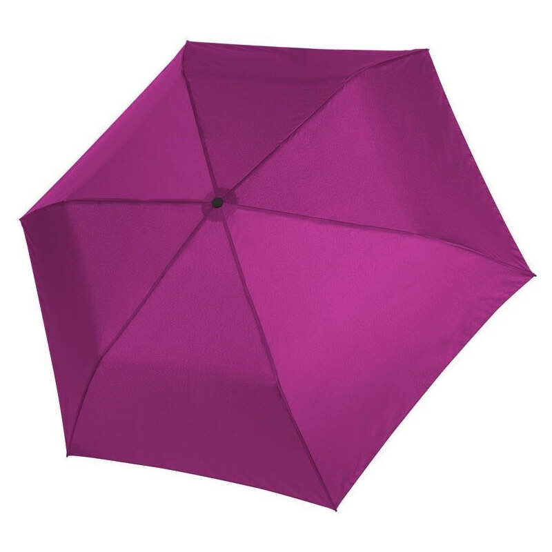 Ružový dámsky aj detský skladací mechanický dáždnik Aline