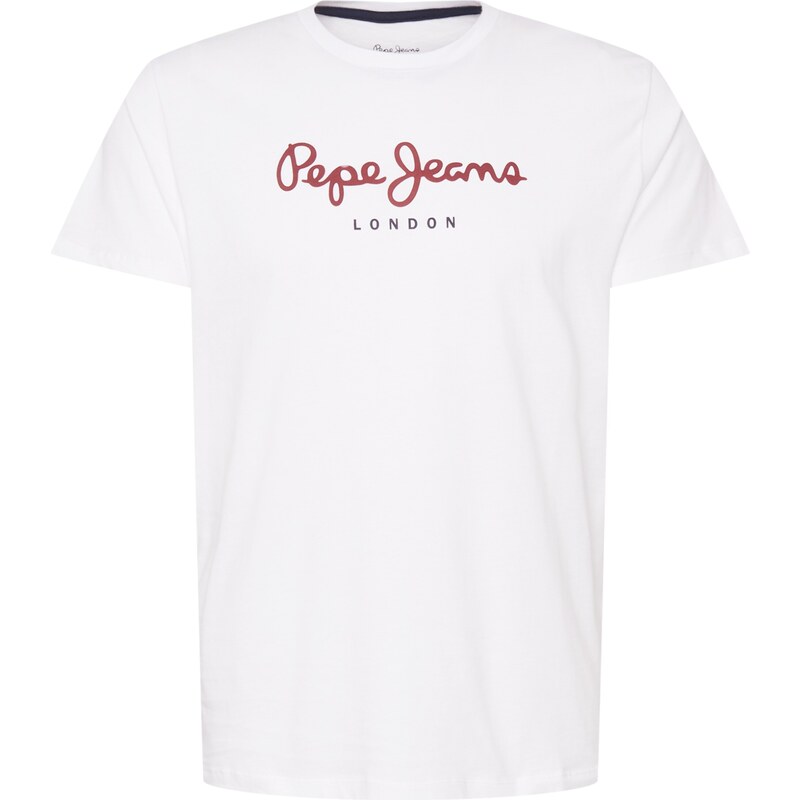 Pepe Jeans Tričko Eggo námornícka modrá / tmavočervená / biela 29136129