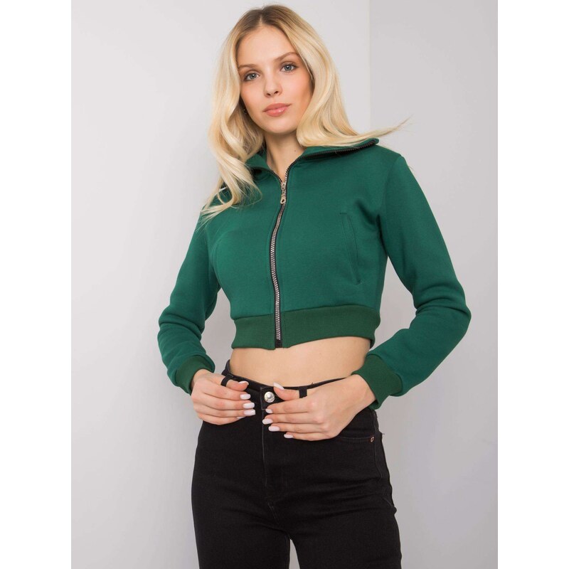 RUE PARIS Sweatshirt-RV-BL-7305.79-dark green 64666111