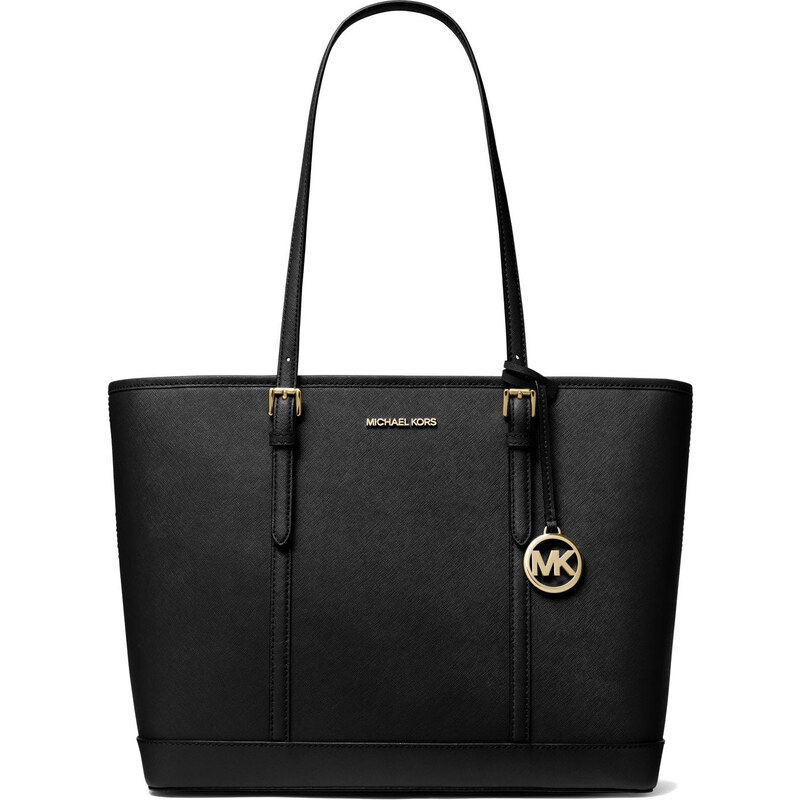 Michael Kors Kabelka Jet Set Travel Large Saffiano Leather Black 63717792
