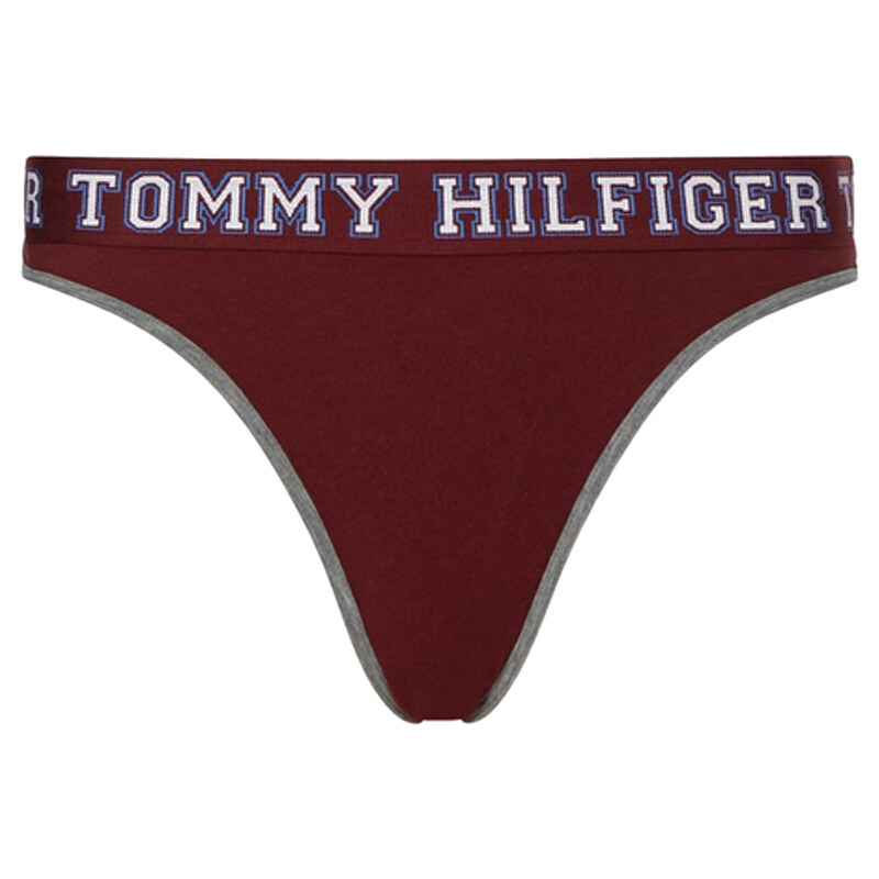 TOMMY HILFIGER - Tommy League deep rouge tangá - fashion limited edition