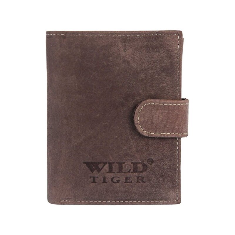 Pánska kožená peňaženka Wild AM-28-123A hnedá