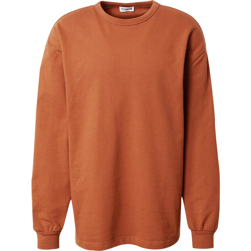 ABOUT YOU Limited Mikina Luca karamelová / biela 57817551