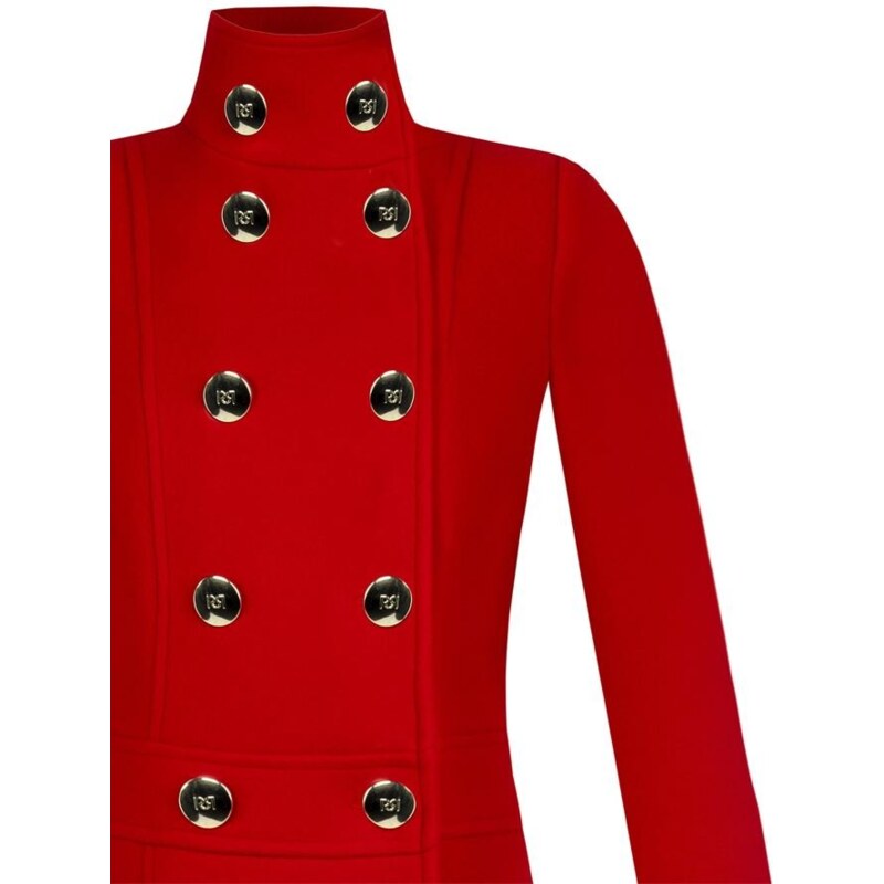 Rinascimento kabát CFC80107148003 červený S/M/L