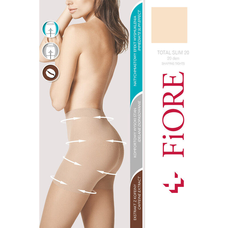 Silonkové pančuchy Fiore Total Slim 20 deň M5206 52915668