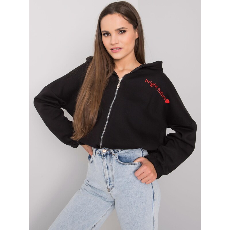 RUE PARIS Sweatshirt-RV-BL-7366.31-black 64666106