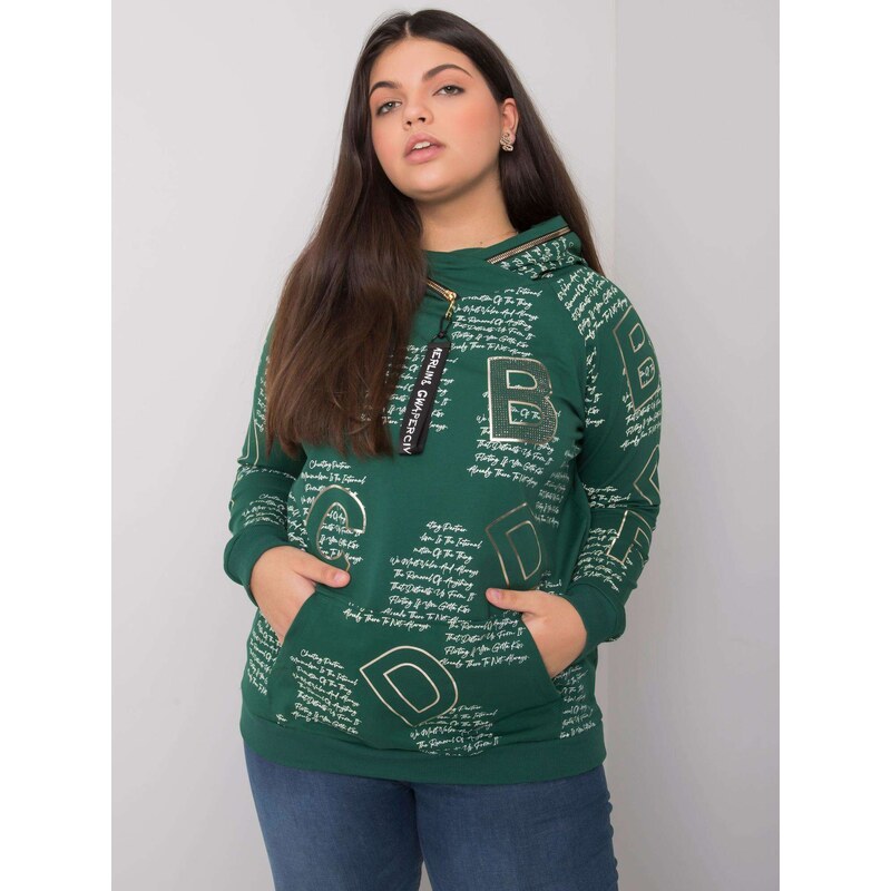 RELEVANCE Sweatshirt-RV-BL-7218.38-dark green 64791921