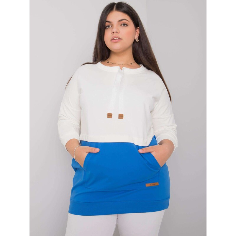 RELEVANCE Sweatshirt-RV-BL-6845.51P-white-blue 64664081
