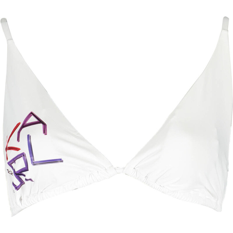 KARL LAGERFELD BEACHWEAR Bikiny vrchný diel Karl Lagerfeld biely 64706696