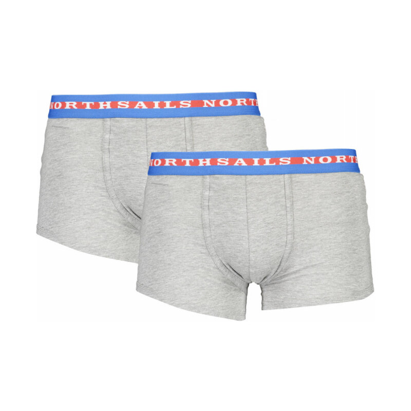 NORTH SAILS Pánske Boxerky 2Pack Šedé Šedá M 30532656
