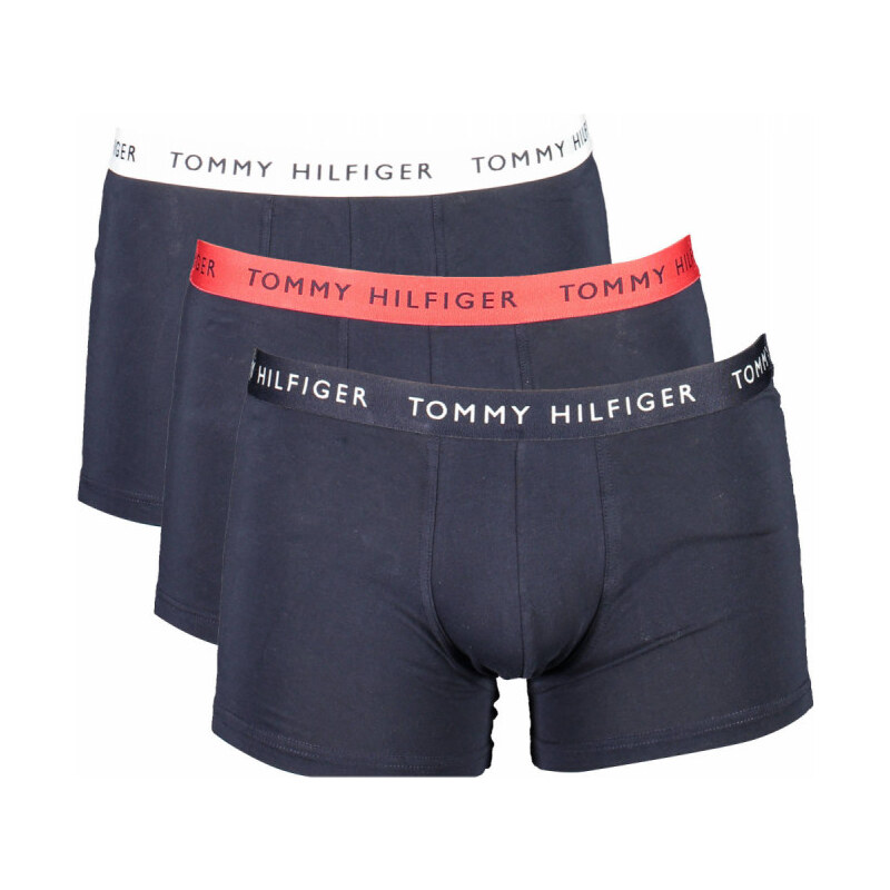 TOMMY HILFIGER Pánske Boxerky 3 Pack Čierne Čierna S 32164923