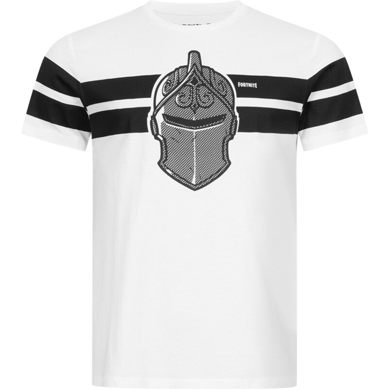 FORTNITE Black Knight Pánske Tričko Biele Biela/Čierna M 36902965