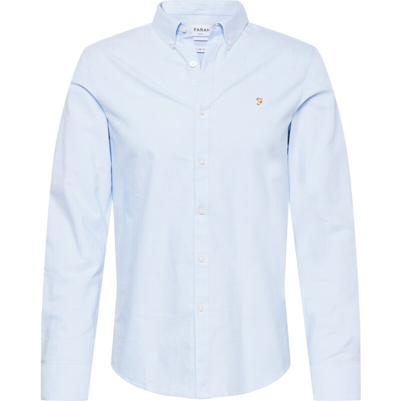 FARAH Košeľa Brewer svetlomodrá 67250932