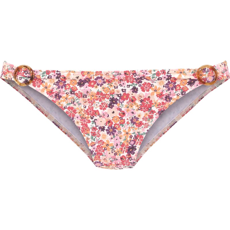 JETTE Bikinové nohavičky zelená / mandarínková / svetloružová / 54228361