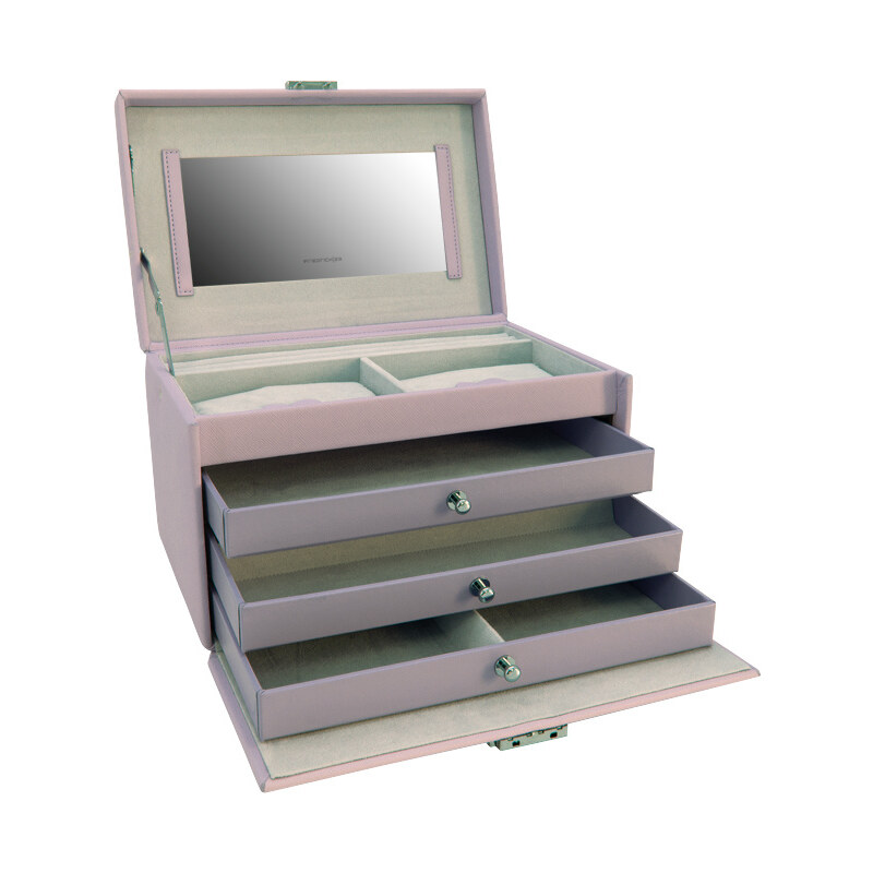 Friedrich Lederwaren Jemná levanduľová šperkovnica Jolie 23256-56 66592771