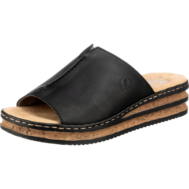 Rieker Šľapky čierna 39461322