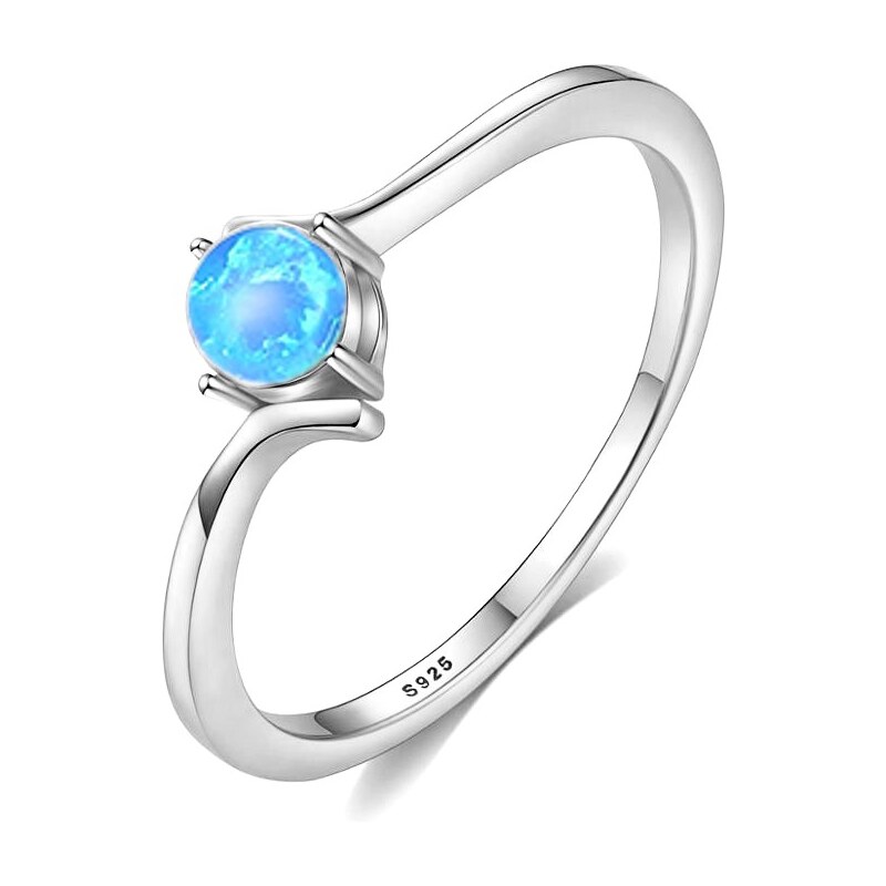 Lindas Jewelry Strieborný prsteň Opálové Oko Ag 925/1000 IPR109 29365888