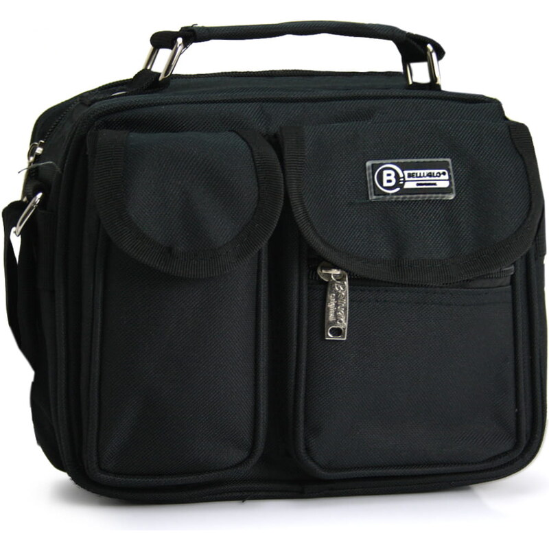 Pánska taška čierna - Bellugio Krunoss čierna 60801218