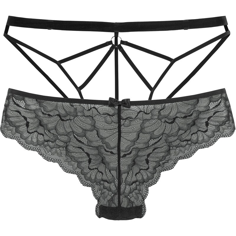 PETITE FLEUR GOLD Tangá čierna 54228071