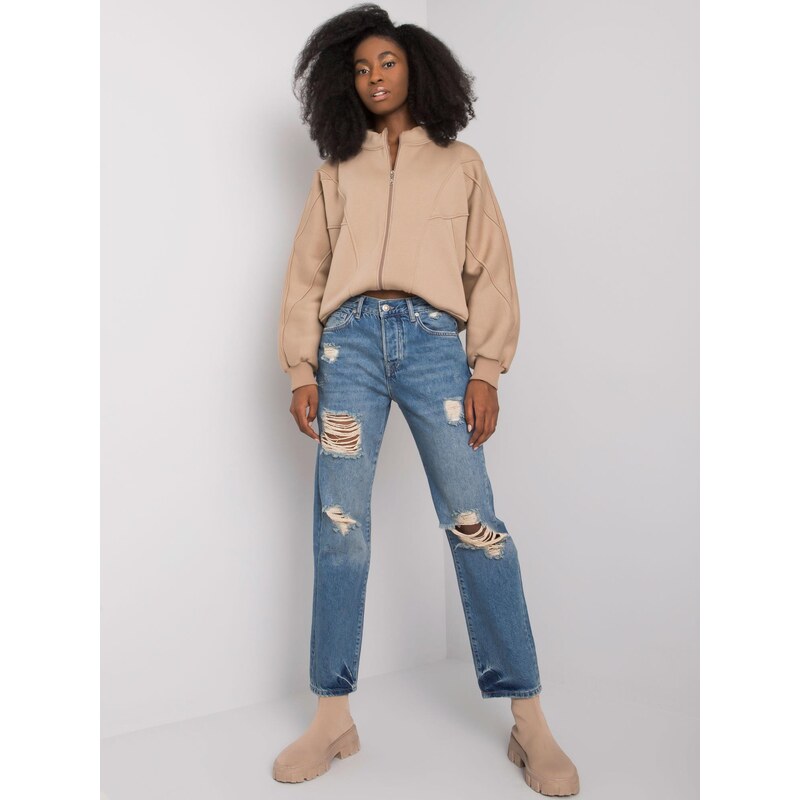 RUE PARIS Jeans trousers-RO-SP-PNT-08.83P-blue 64683570