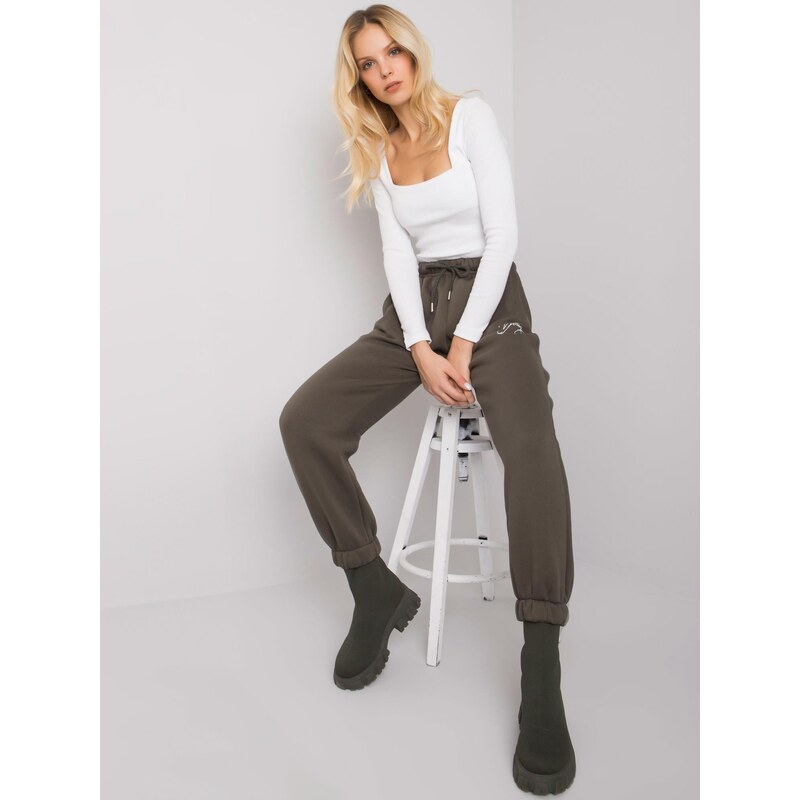 RELEVANCE Sweatpants-RV-DR-7275.24P-dark khaki 64684659